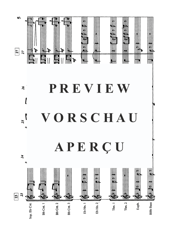 Produktgalerie: Seite 8 von 11 Großer Marsch aus Aida, , Blechbläser Ensemble 10-stimmig