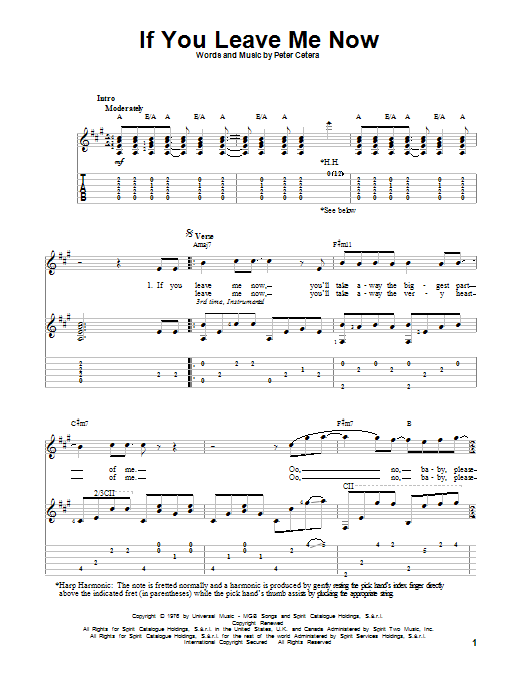 Produktbild zu: If You Leave Me Now