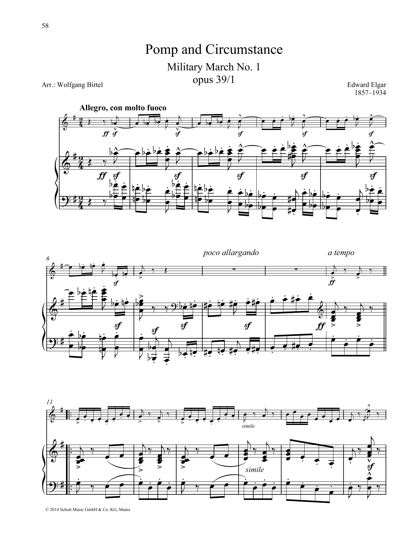 Produktbild zu: Pomp And Circumstance