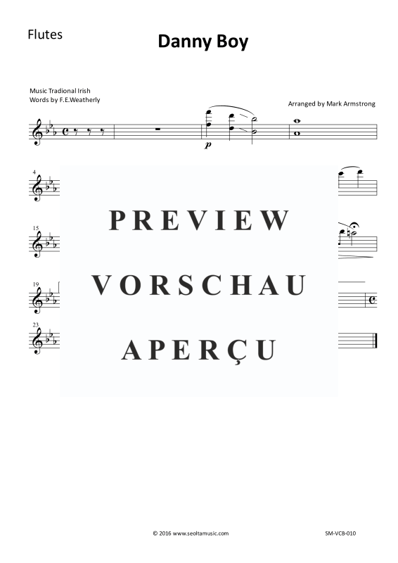 Product gallery: Page 11 of 11 Danny Boy, , Solo Voice and Concert Band