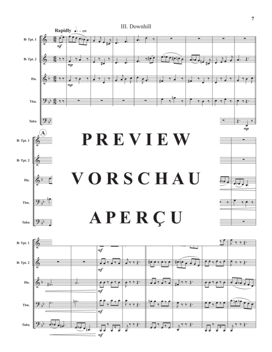 Produktgalerie: Seite 9 von 21 January Suite , , (Blechbläser Quintett)