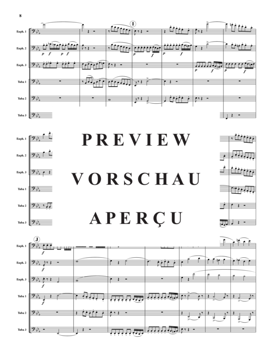 Product gallery: Page 9 of 21 Ouvertüre aus Zauberflöte , , (Tuba Ensemble)