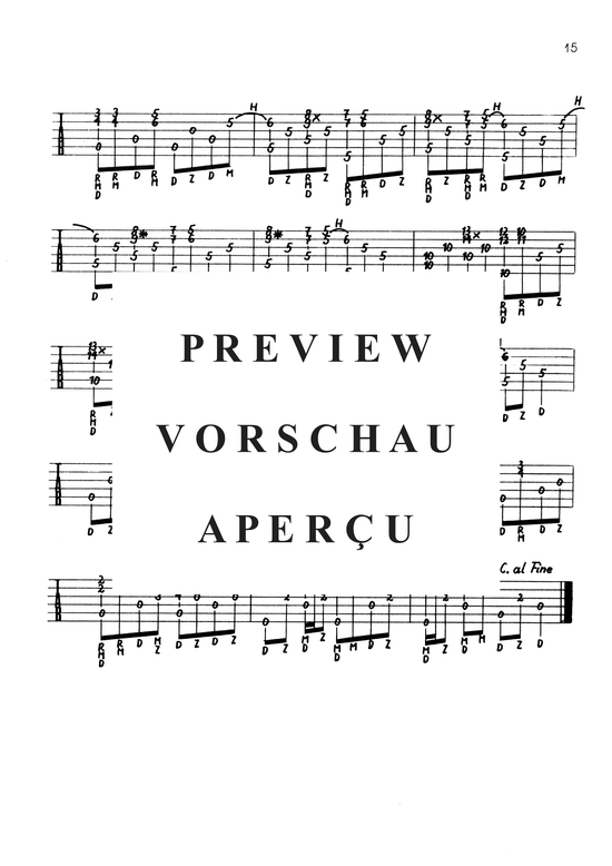 Product gallery: Page 16 of 21 Vic Abram - Instrumentalstücke für 6- und 12-saitige Gitarren, Abram, Vic, 