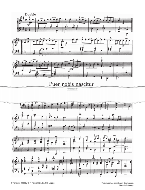 Produktgalerie: Seite 1 von 1 Puer nobis nascitur, Nicolas Antoine Le Bègue, Klavier