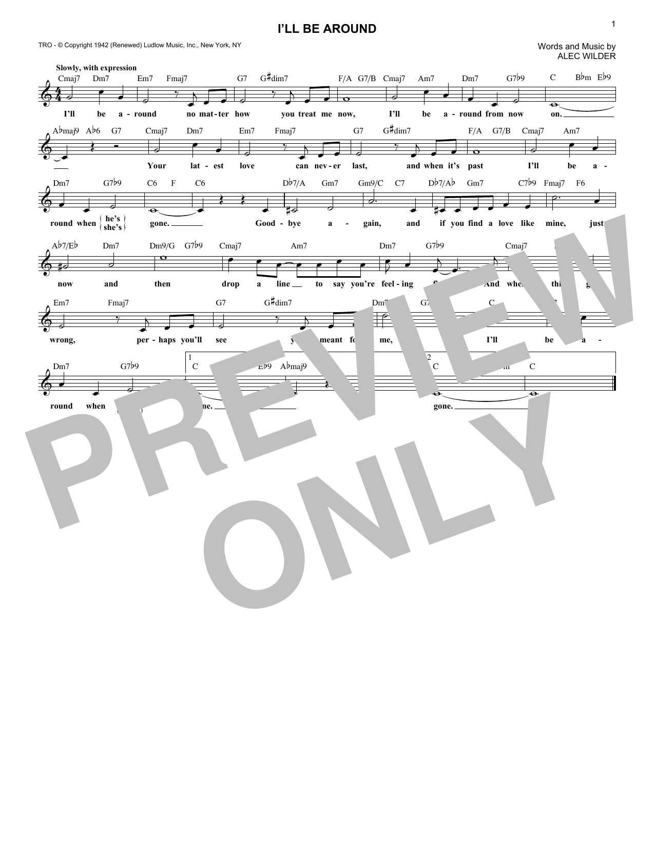 Product gallery: Page 1 of 1 I'll Be Around, The Mills Brothers
