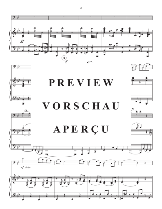 Product gallery: Page 4 of 21 Concertino No. 1 , , (trombone/euphonium + piano)