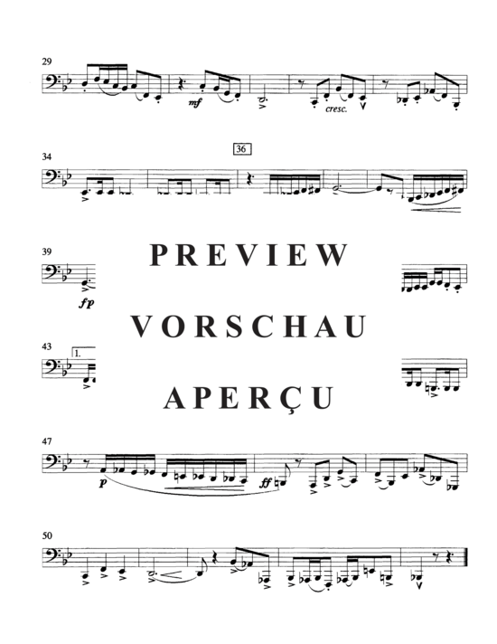 Product gallery: Page 13 of 13 Fanfare No. 1 , , (Tuba Quartett EETT)