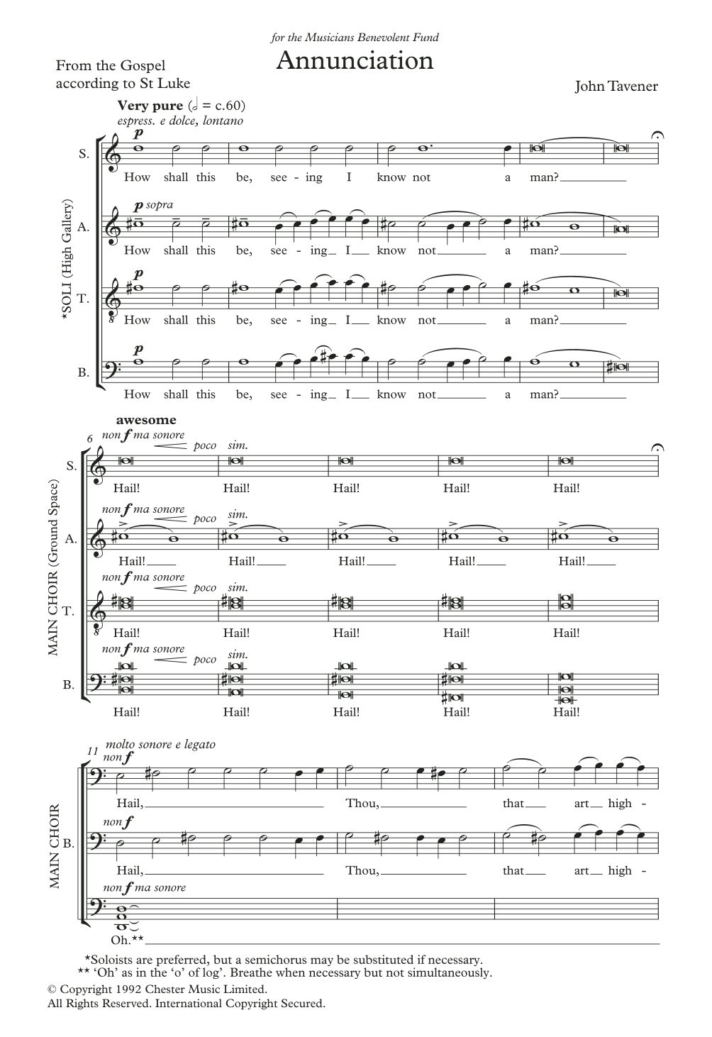 Produktbild zu: Annunciation