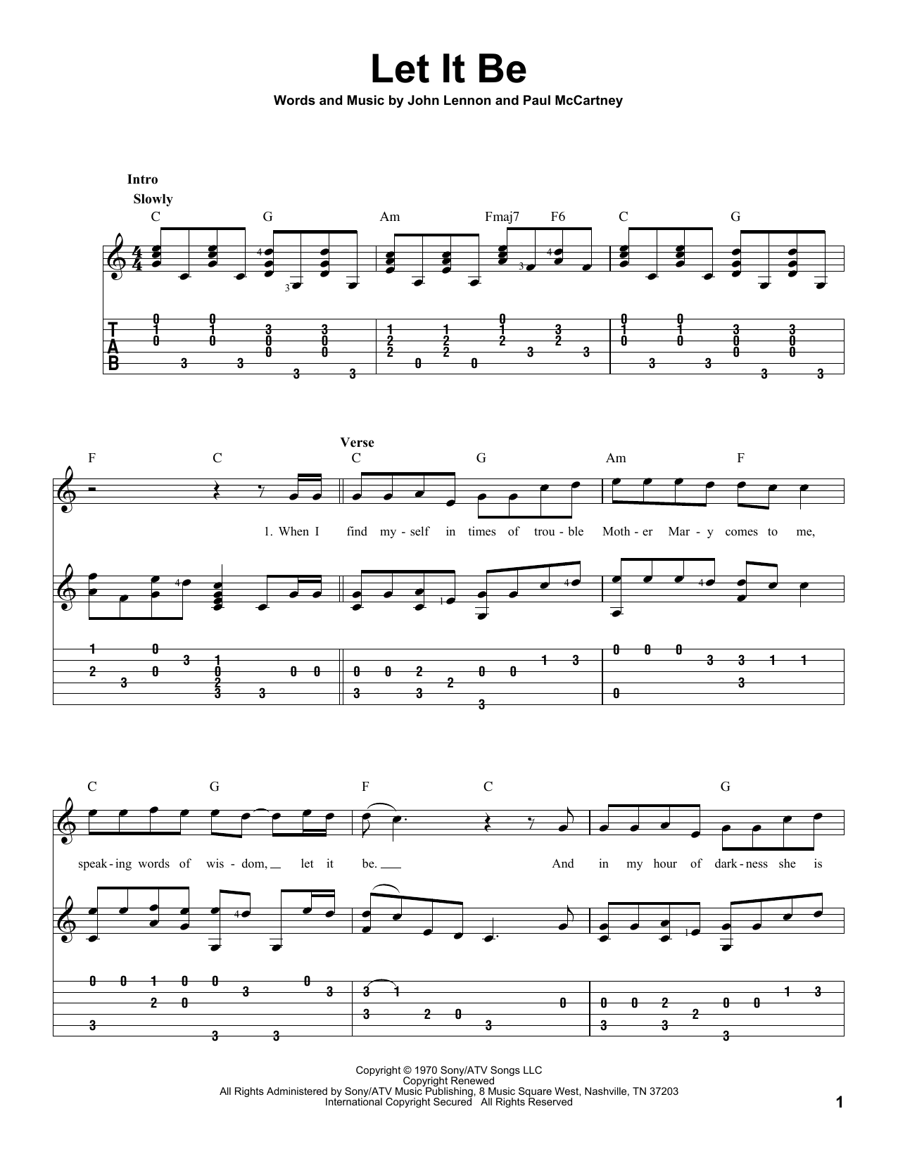Produktgalerie: Seite 1 von 1 Let It Be, The Beatles, Gitarre