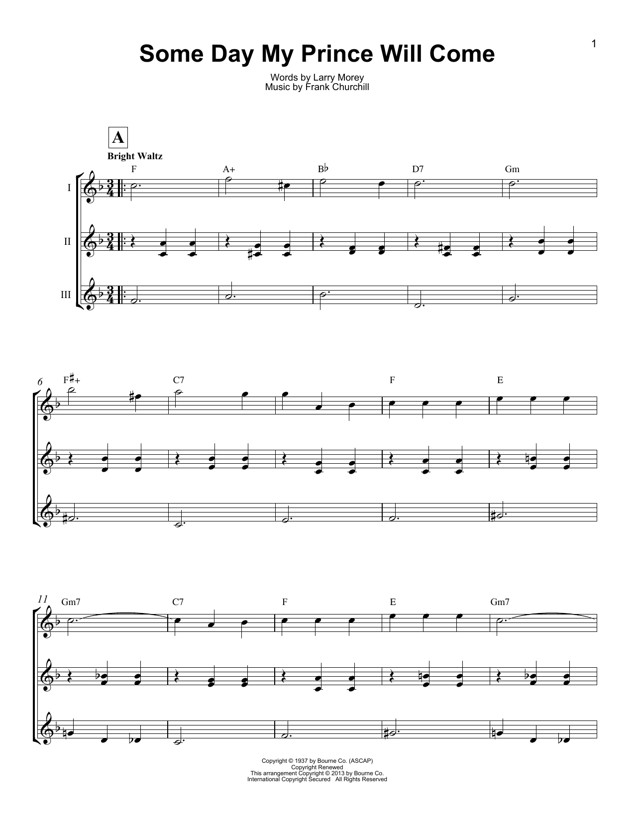 Product gallery: Page 1 of 1 Some Day My Prince Will Come (from Snow White And The Seven Dwarfs), Adriana Caselotti