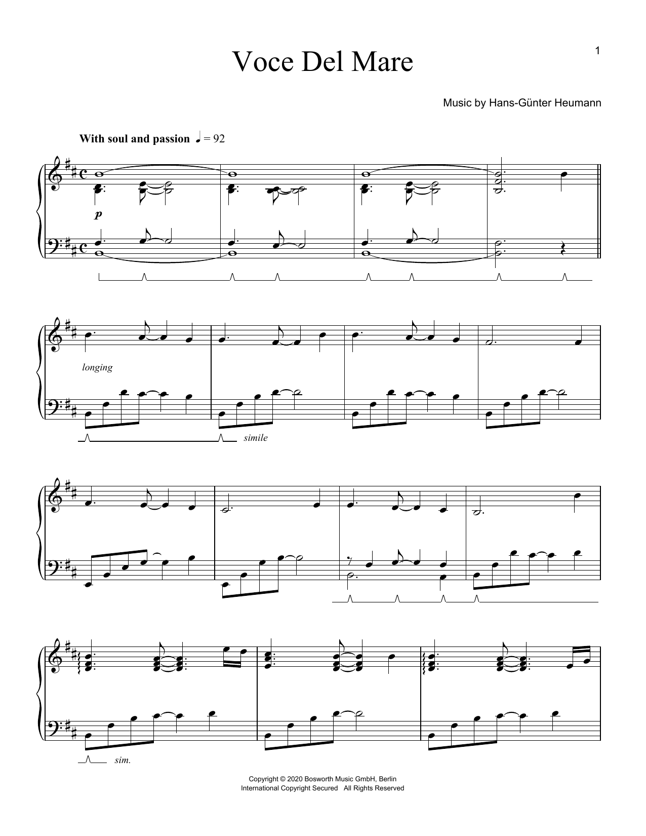 Produktbild zu: Voce Del Mare