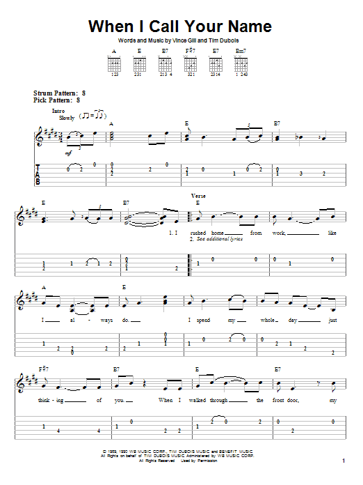 Product gallery: Page 1 of 1 When I Call Your Name, Vince Gill
