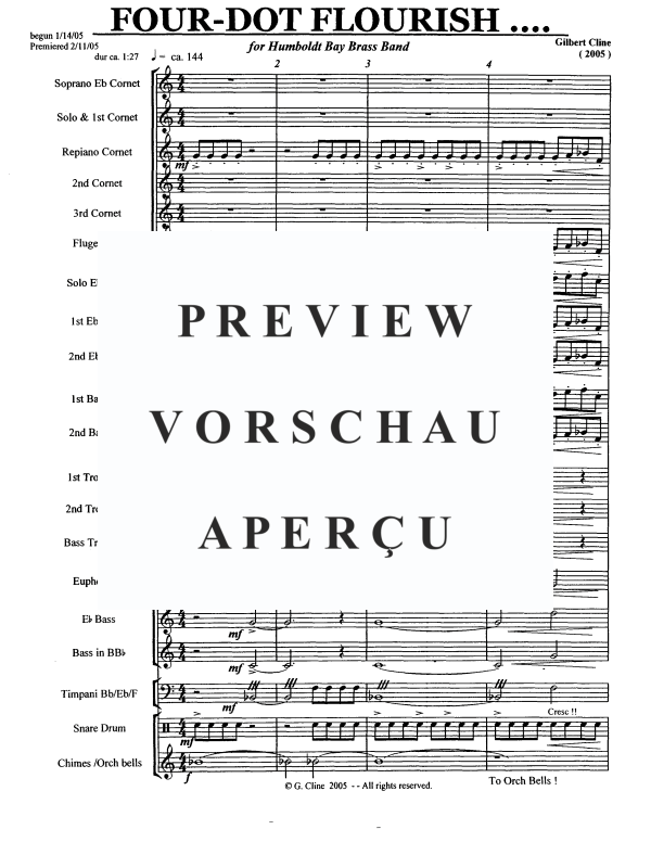 Produktgalerie: Seite 4 von 11 Four-Dot Flourish Polka, , British Brass Band