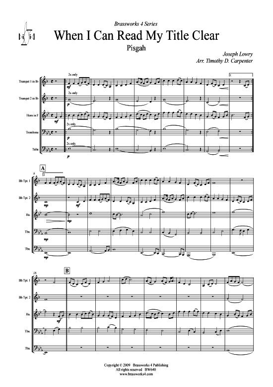 Produktbild zu: When I Can Read My Title Clear Robert Lowry