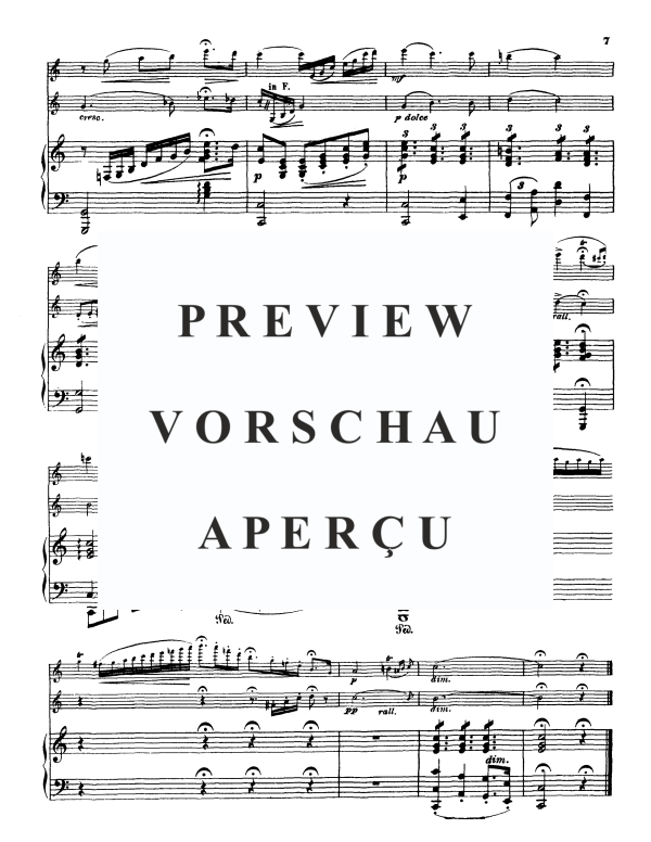 Product gallery: Page 10 of 11 Serenade Op. 15, , Flute, French Horn and Piano