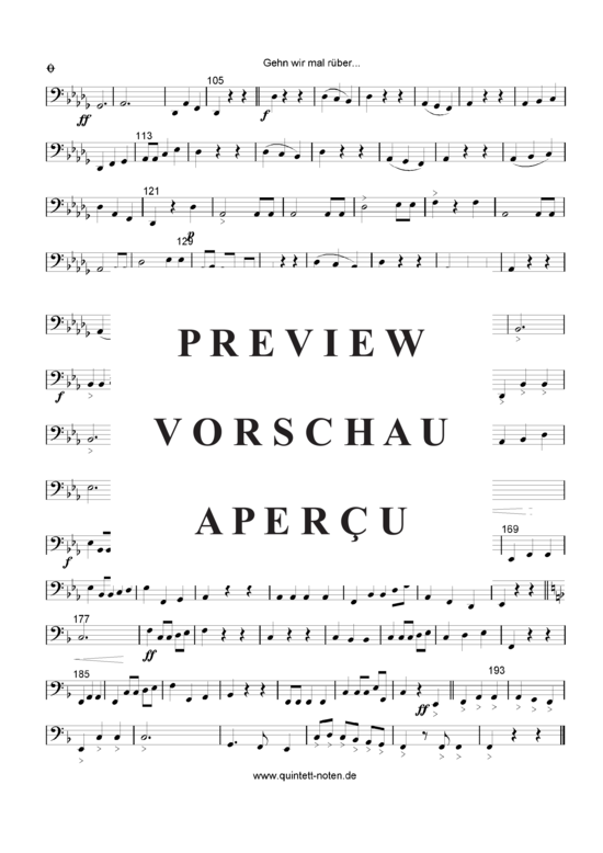 Product gallery: Page 21 of 21 German-Schunkel-Medley , Blasorchester Fatamo, (trombone/tenor horn trio)