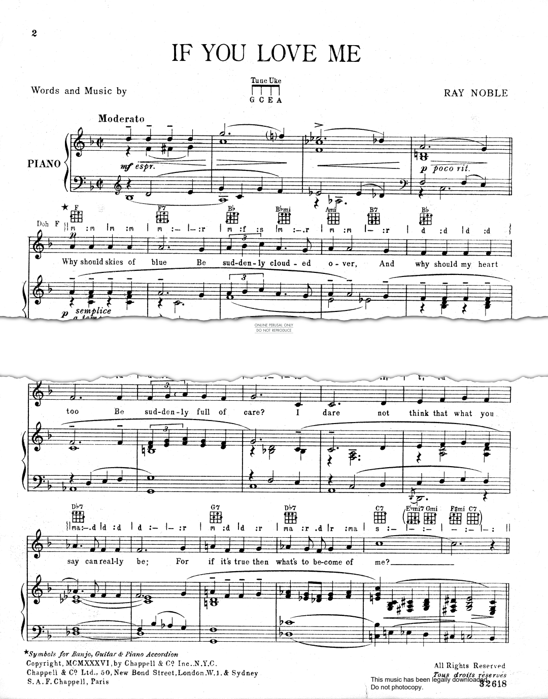 gallery: If You Love Me, Al Bowlly