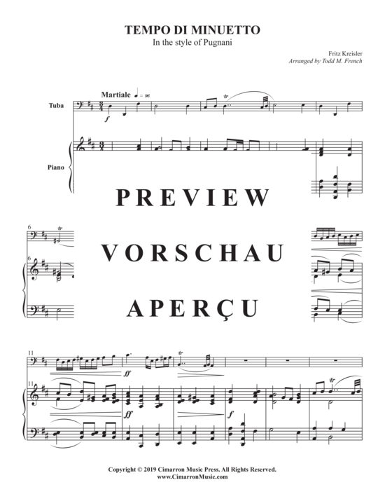 Product gallery: Page 3 of 9 Tempo di Minuetto , , (tuba + piano)