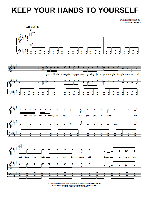 Produktbild zu: Keep Your Hands To Yourself