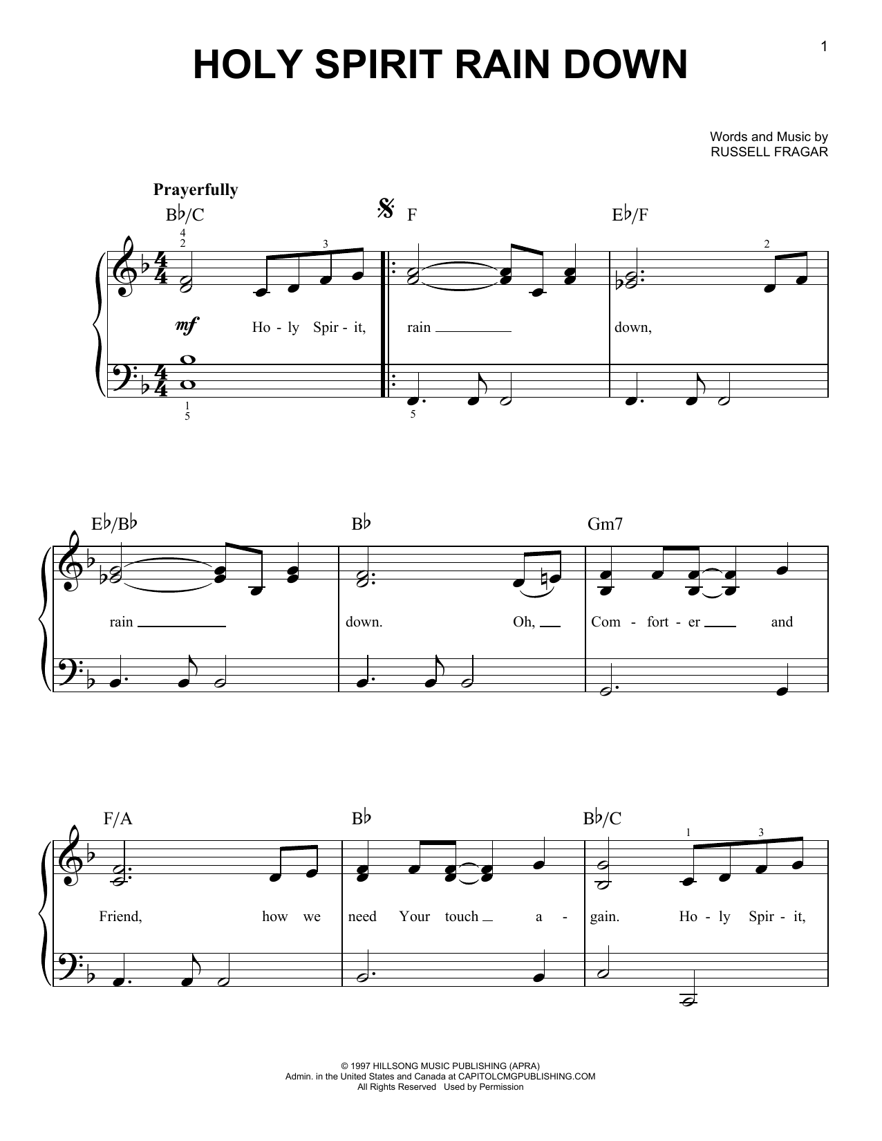 Produktbild zu: Holy Spirit Rain Down