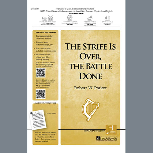 cover: The Strife Is Over, The Battle Done, Robert W. Parker, Chor
