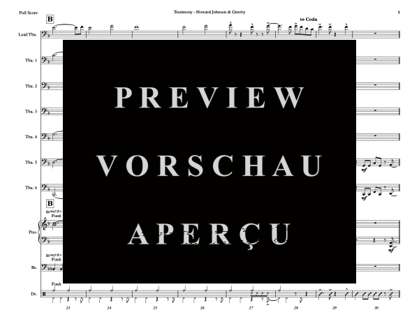 Produktgalerie: Seite 11 von 11 Testimony, , (Tuba Solo, 6x Tuba und Combo Band)