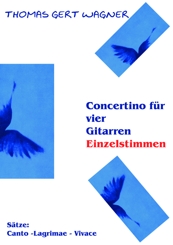 Produktbild zu: Concertino für 4 GitarrenThomas Gert Wagner