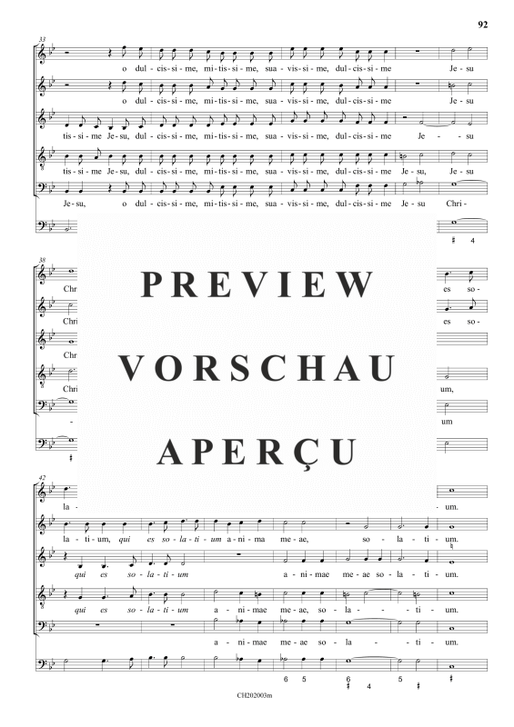 gallery: O dulcissime Jesu, , (Gemischter Chor 6-stimmig)