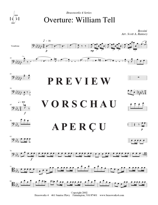 Produktgalerie: Seite 14 von 15 Ouvertüre, , (2xTrompete in B, Horn in F, Posaune)