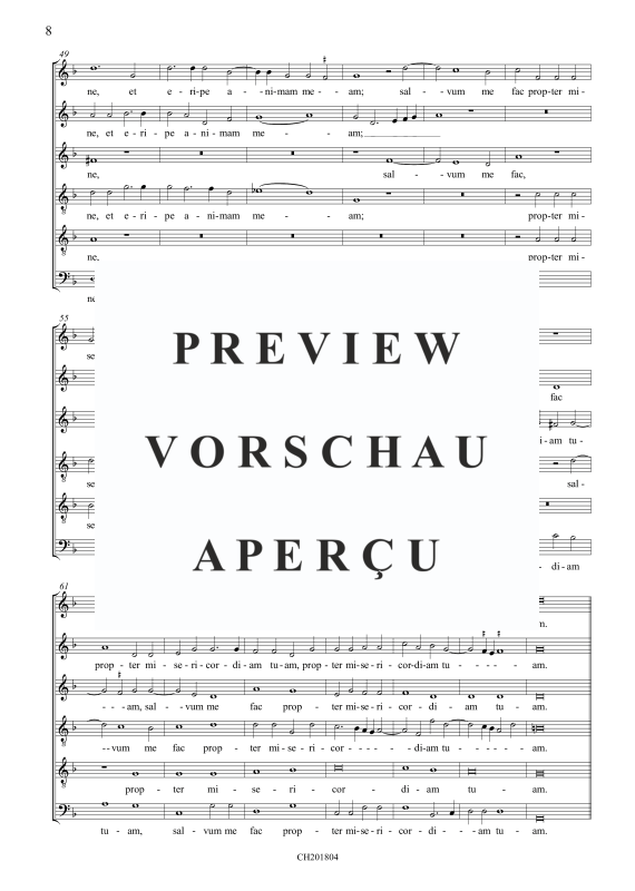 gallery: Psalmi Davidici, , (Gemischter Chor 6-stimmig)