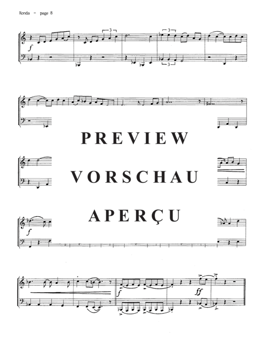 Produktgalerie: Seite 11 von 20 Ronda´s First Suite , , (Duett für Horn + Tuba)