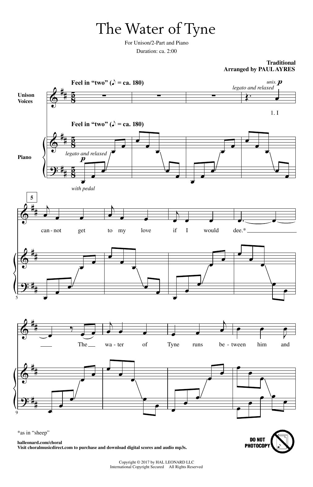 Produktbild zu: The Water Of Tyne