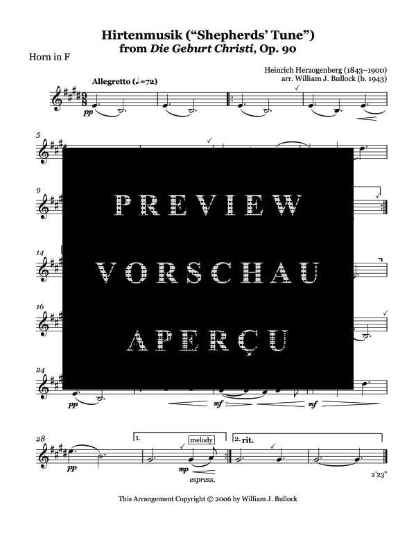 Produktgalerie: Seite 11 von 11 Shepherds´ Music, , (Blechbläser Quintett und Klavier, Pauken opt.)