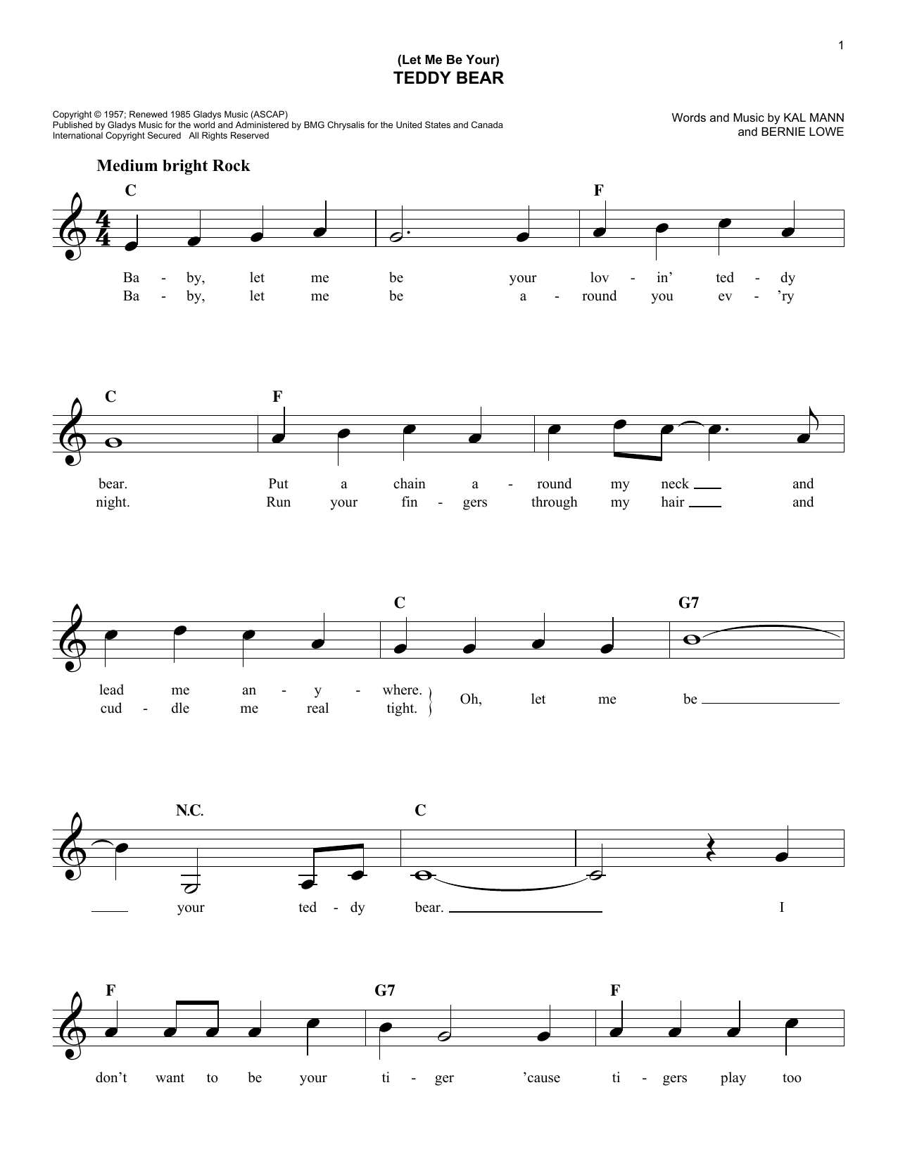 Produktgalerie: Seite 1 von 1 (Let Me Be Your) Teddy Bear, Elvis Presley