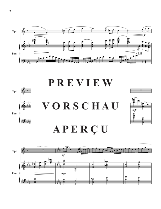 Produktgalerie: Seite 4 von 6 Legend , , (Trompete + Klavier)