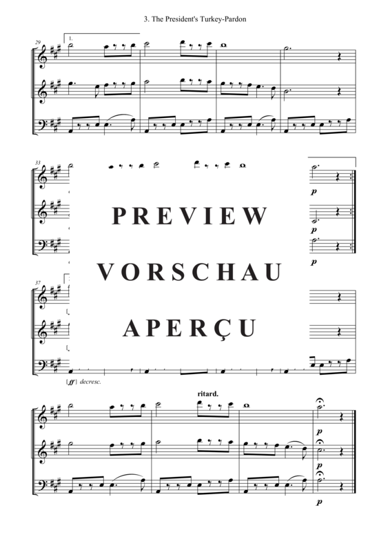 gallery:  The President´s Turkey-Pardon , , (Streicher Trio)