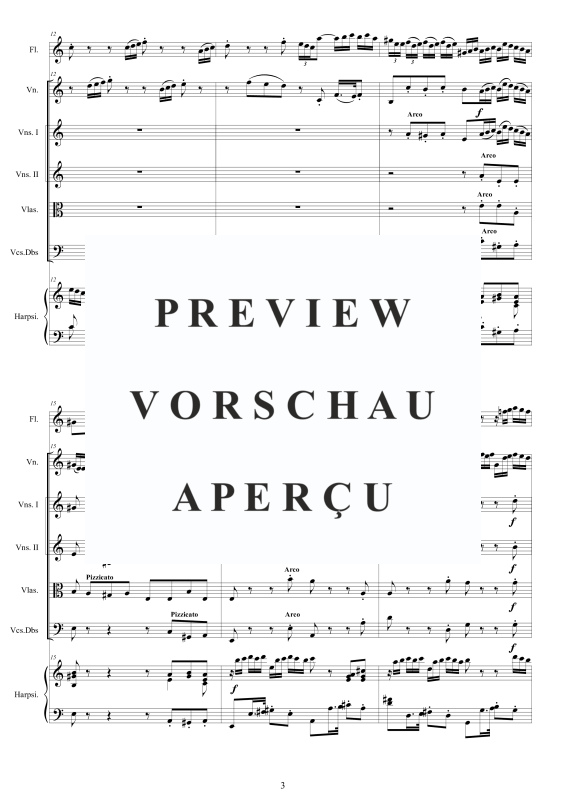 Product gallery: Page 4 of 11 Concerto in A minor BWV 1044, , Mixed Ensemble Flute, Violin, Strings and Harpsichord Bc