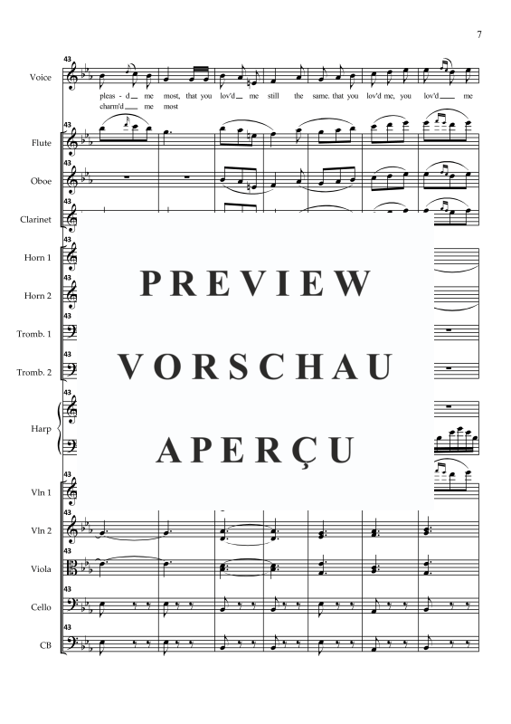 Product gallery: Page 10 of 11 I dreamt I dwelt in Marble Halls, , Soprano Solo and Small Orchestra