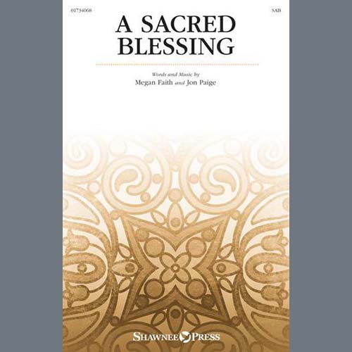 cover: A Sacred Blessing, Megan Faith and Jon Paige, Chor