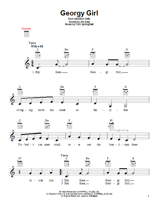 Product gallery: Page 1 of 1 Georgy Girl, The Seekers
