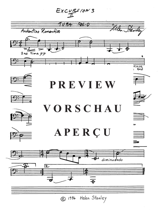 Product gallery: Page 4 of 5 Excursions , , (Tuba Solo)