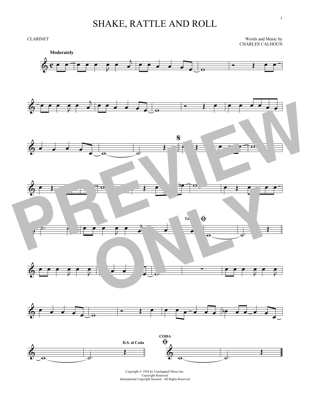 Product gallery: Page 1 of 1 Shake, Rattle And Roll, Bill Haley & His Comets