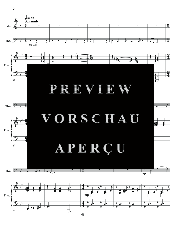 Produktgalerie: Seite 8 von 11 Haunted America Suite, , (Horn in F, Tuba und Klavier)