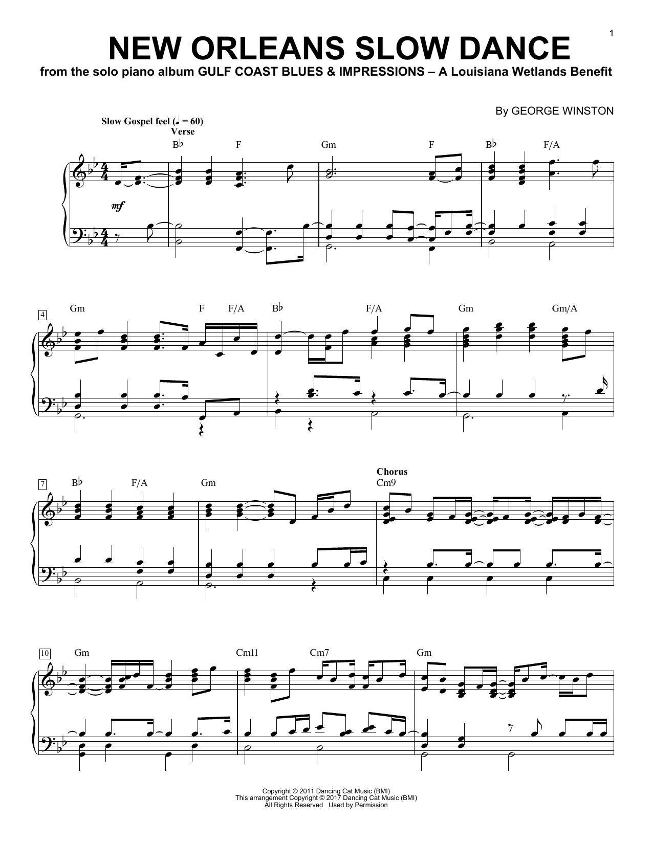 Produktbild zu: New Orleans Slow Dance