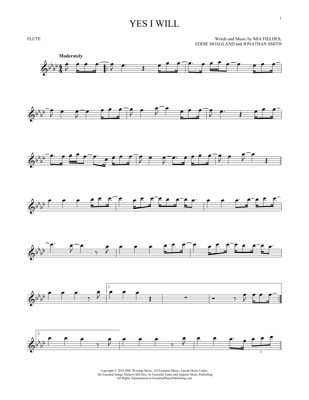 Product gallery: Page 1 of 1 Yes I Will, Vertical Worship