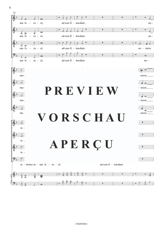 gallery: Laetatus sum (Psalm 121), , Gemischter Chor 12-stimmig und BC