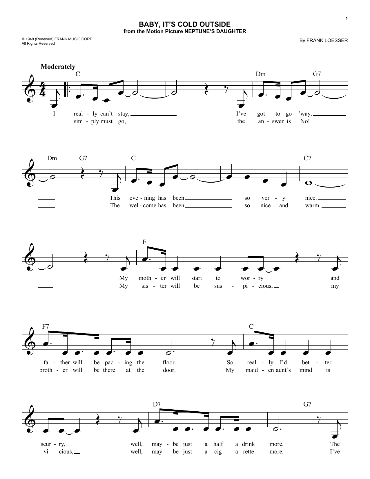Produktbild zu: Baby, It's Cold Outside