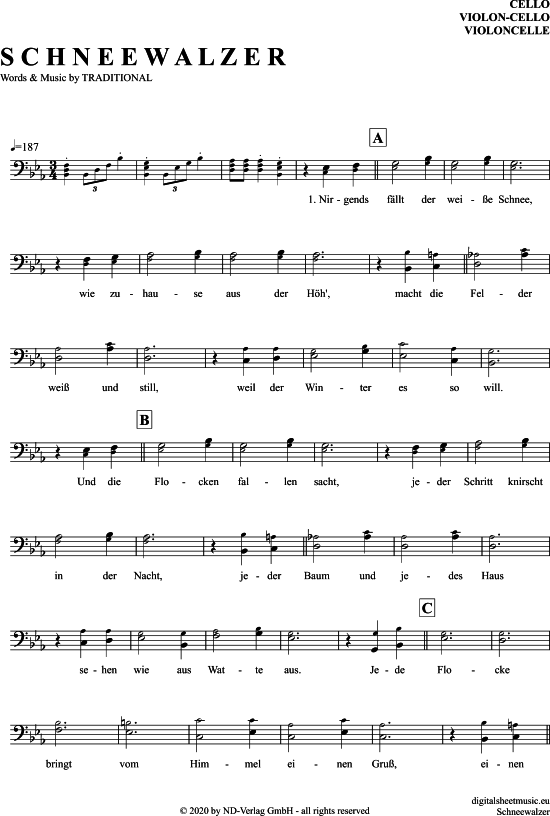 Produktbild zu: Schneewalzer Traditional