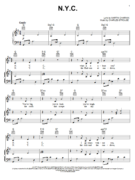 Produktbild zu: N.Y.C. (from Annie)
