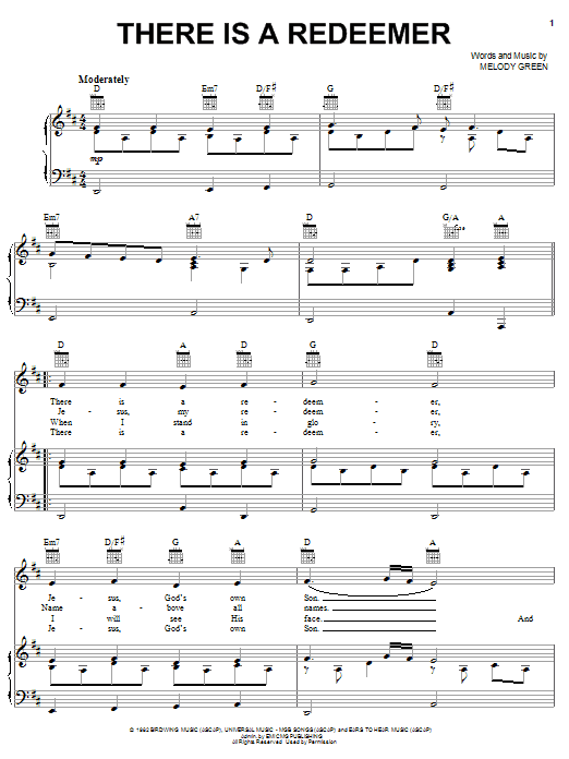 Produktbild zu: There Is A Redeemer